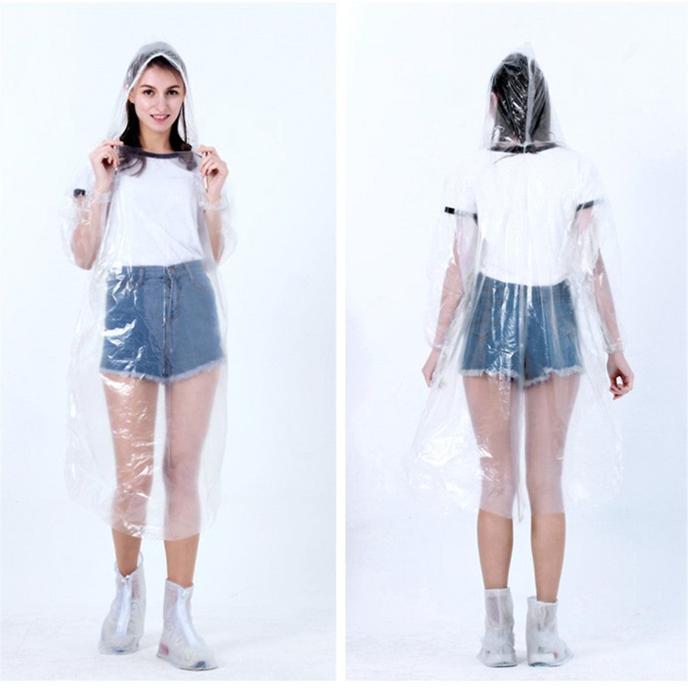 Engangsregnslag - Regncoat - Festival - 150-190 cm - 1 stk